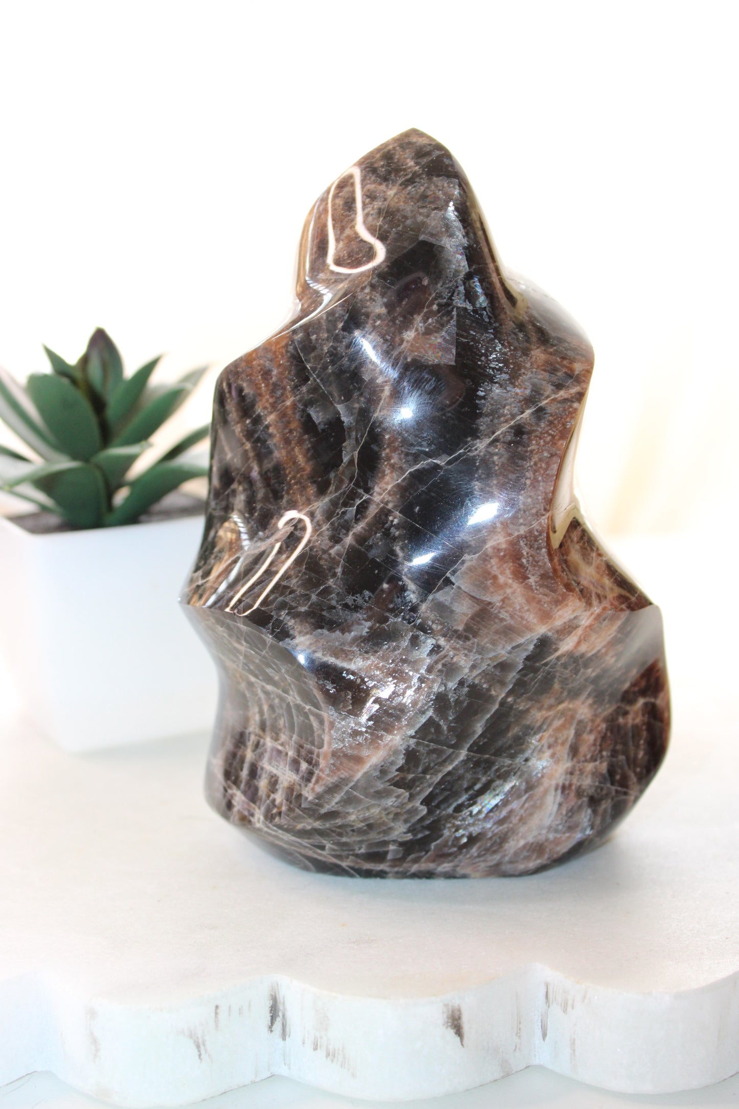 Black Moonstone Flame
