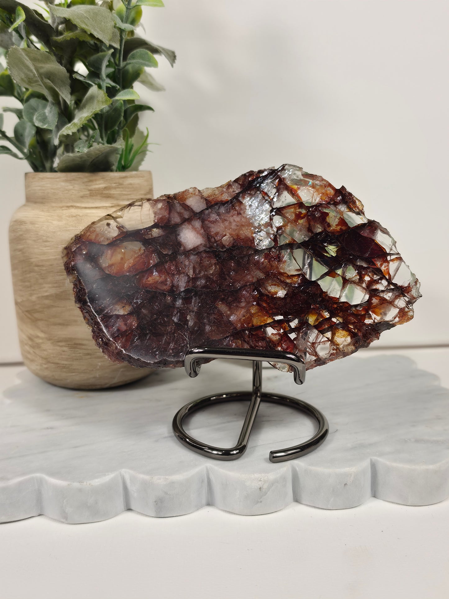 Fire Quartz Slab - High Quality