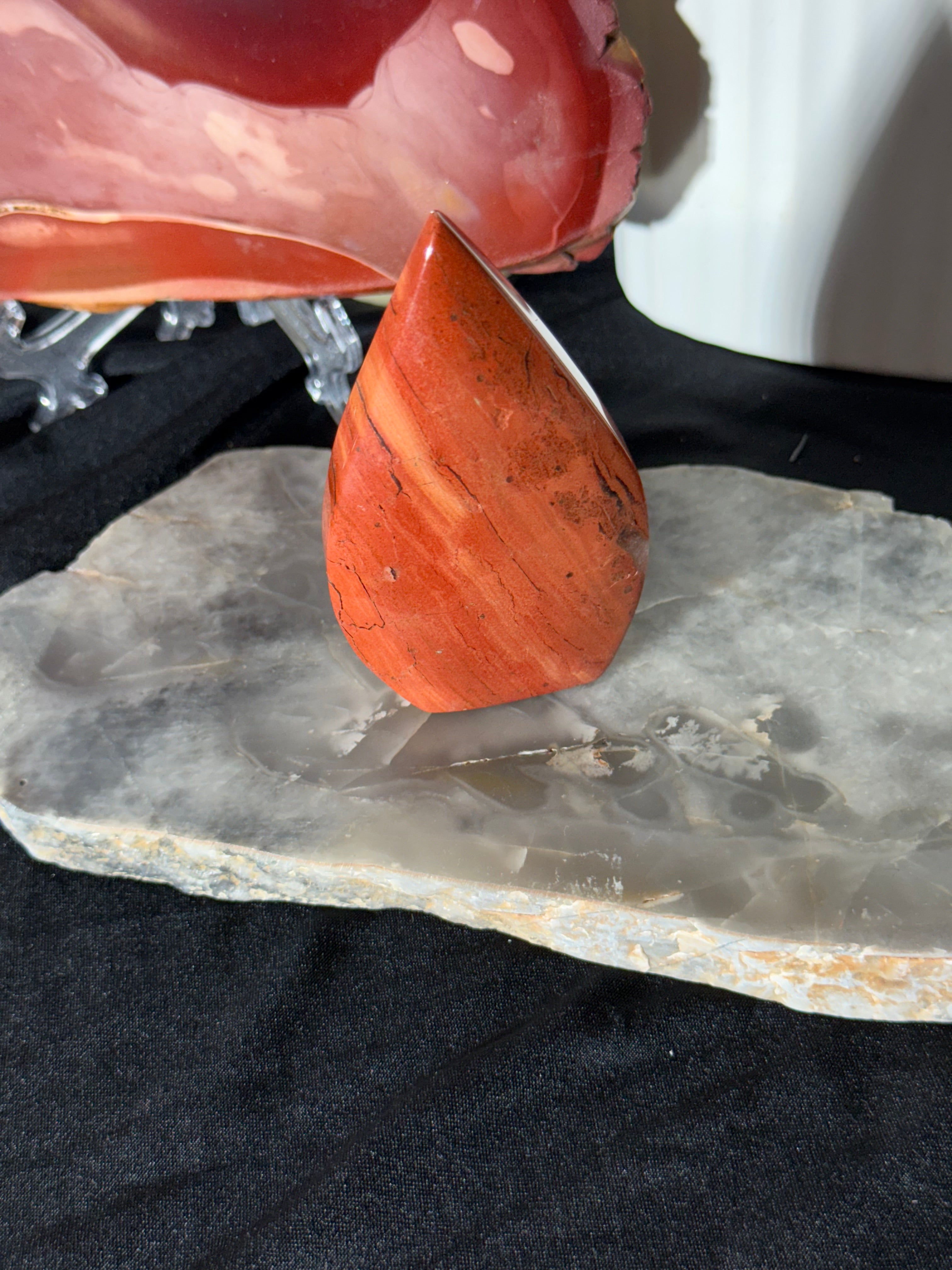 Red Jasper Teardrop - 24