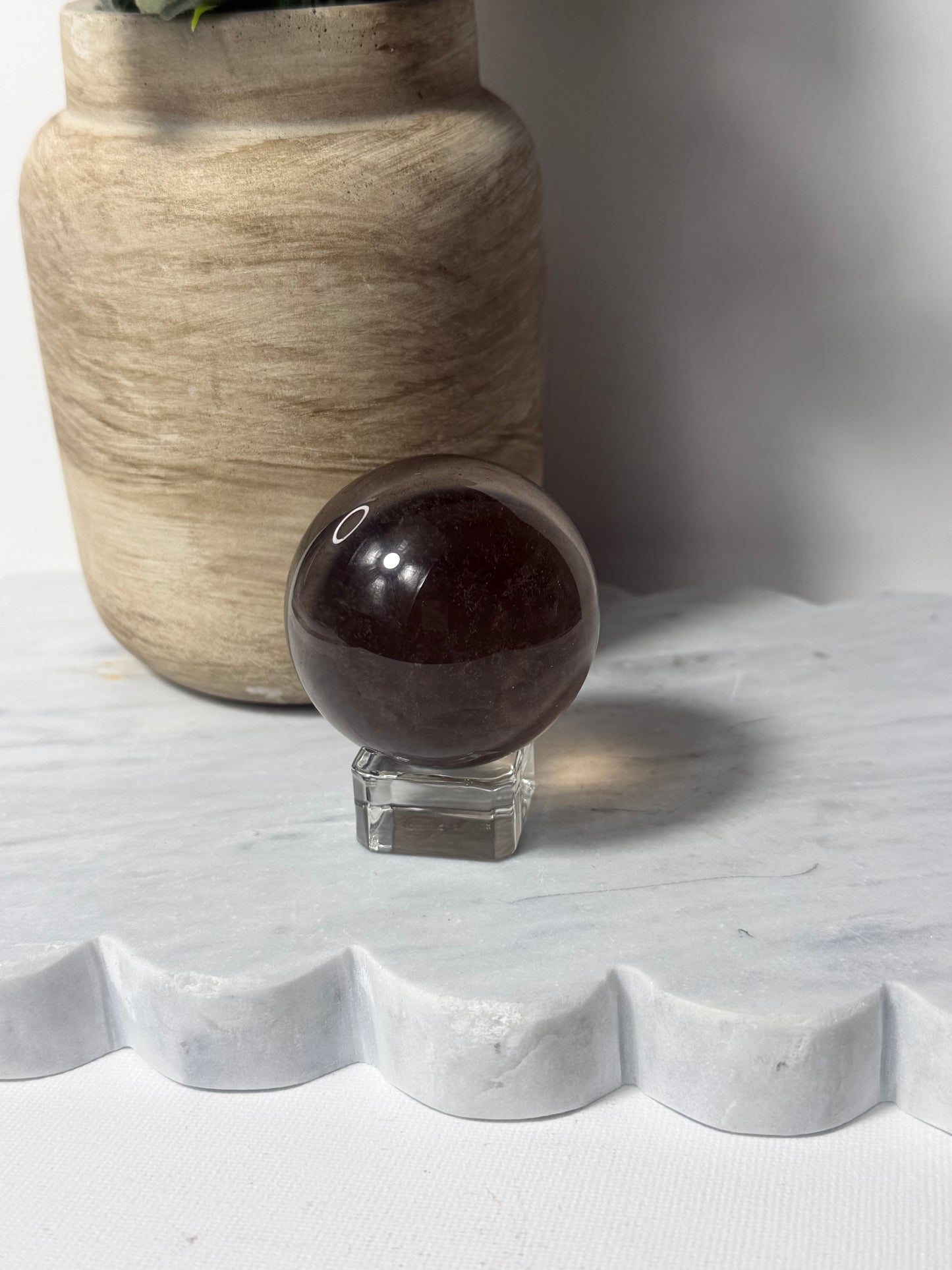 Smokey Quartz Sphere