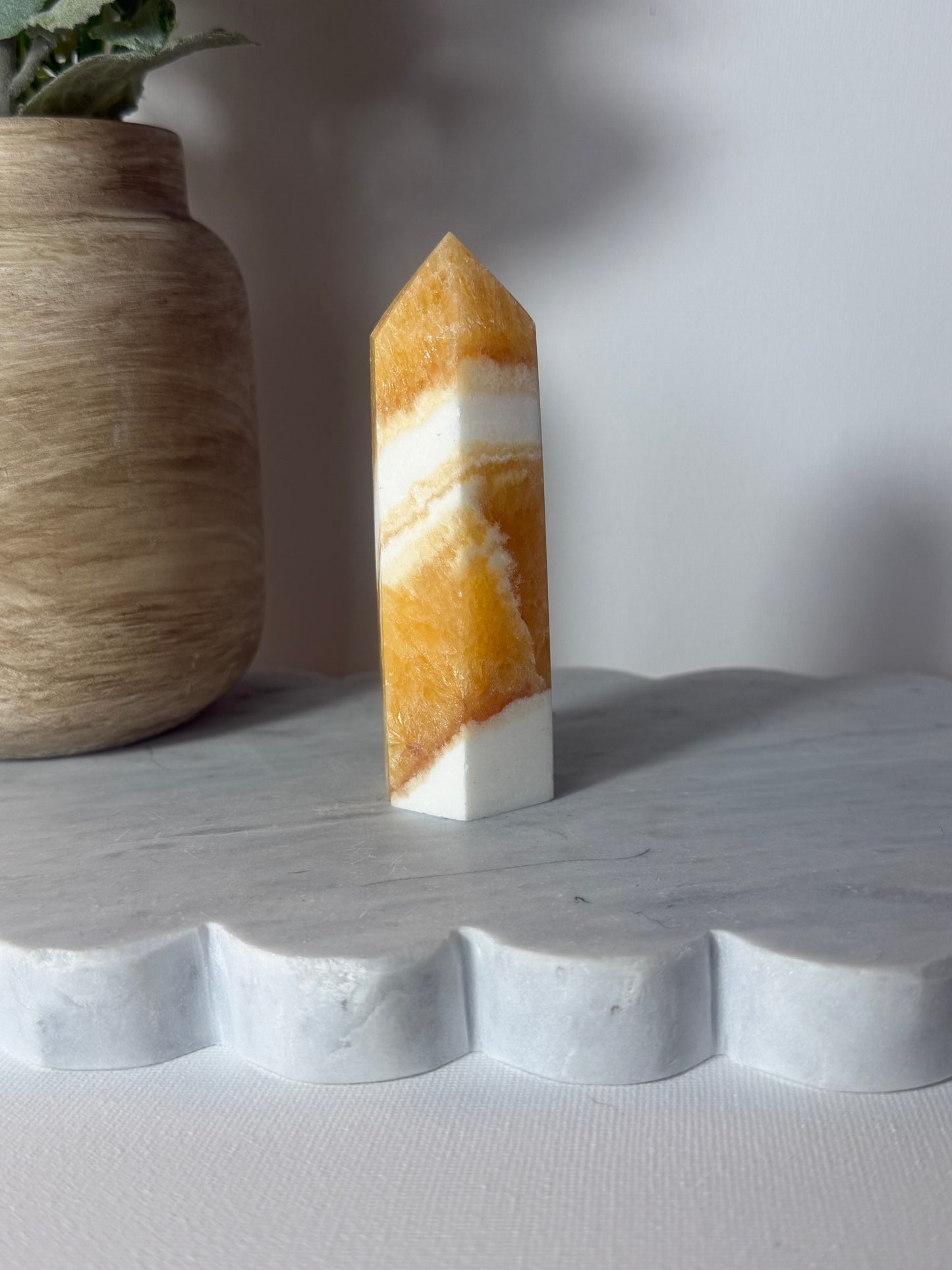 Yellow Calcite Tower