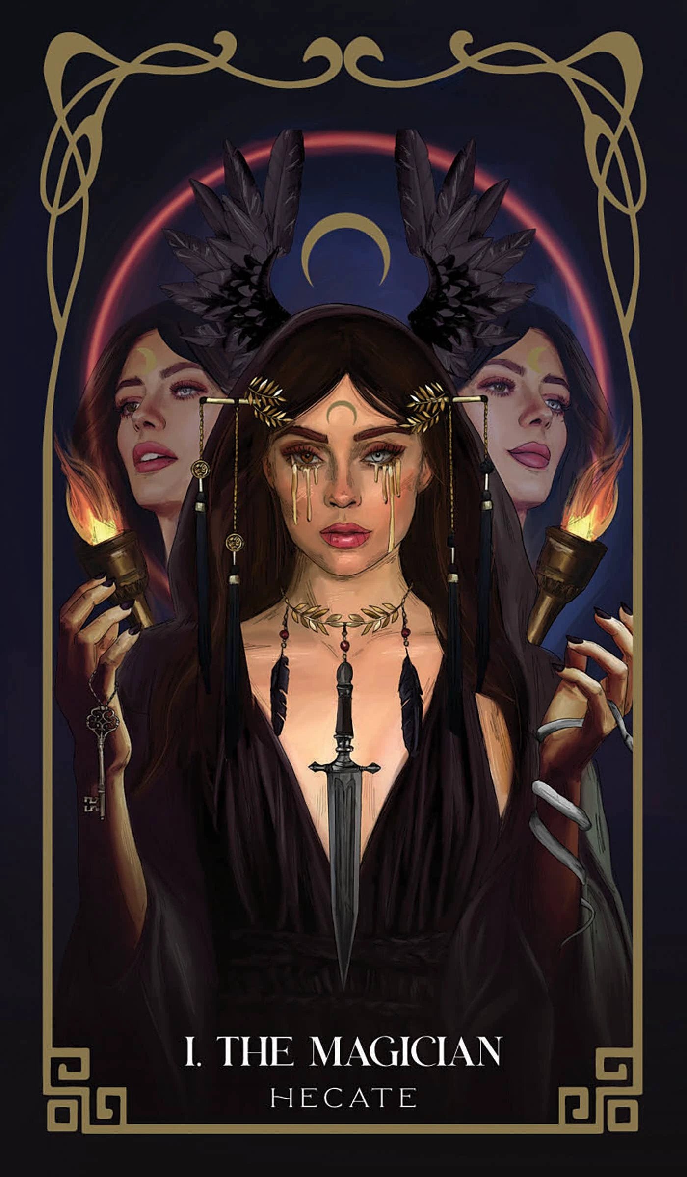 Mythos Tarot Pocket Tin Edition by ROCKPOOL PUBLISHING