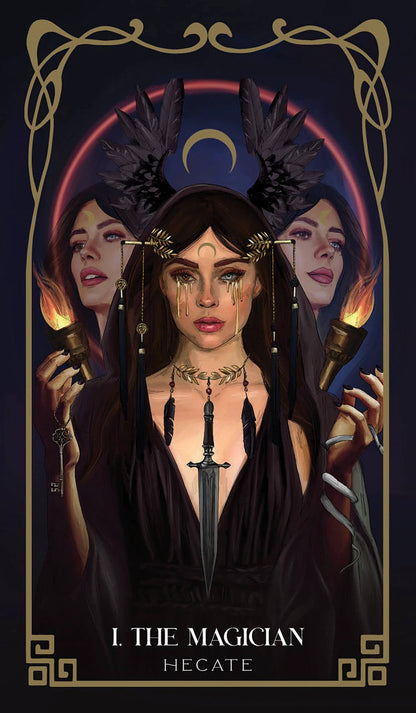 Mythos Tarot Pocket Tin Edition by ROCKPOOL PUBLISHING
