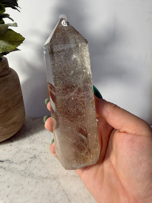 Clear Quartz Tower