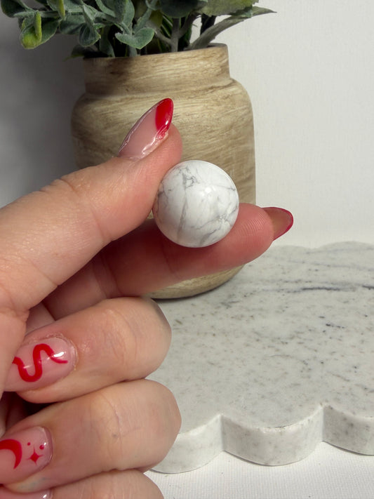 Howlite Sphere