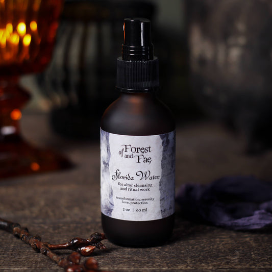 Botanical Florida Water • Crystal Infused • Witchcraft