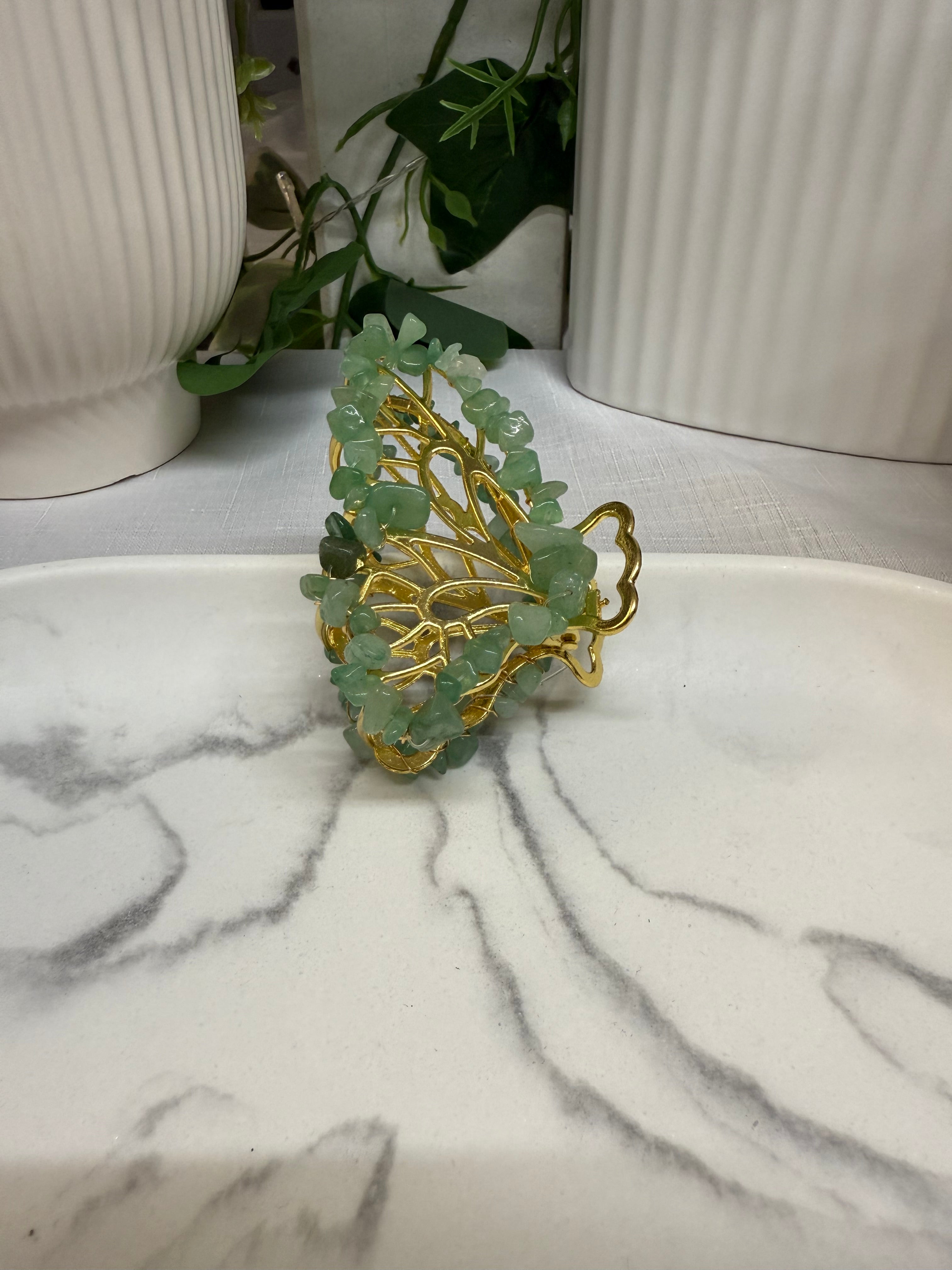 Crystal Claw Clip