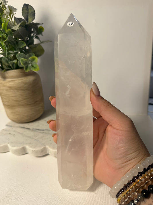 Milky Quartz Tower
