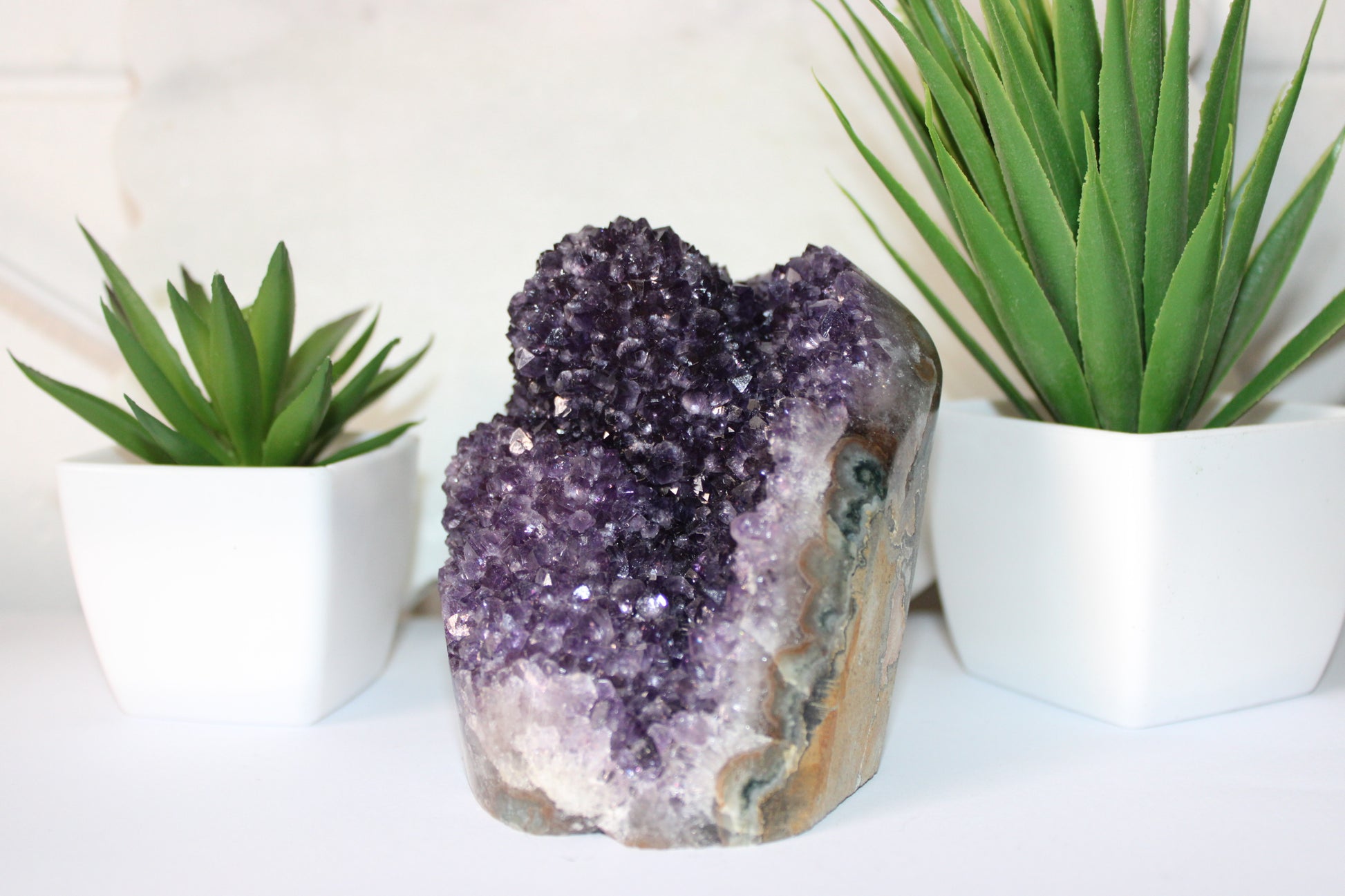 Amethyst Freeform Crystal | Intuition, Calm & Spiritual Protection by Heartstone Sanctuary