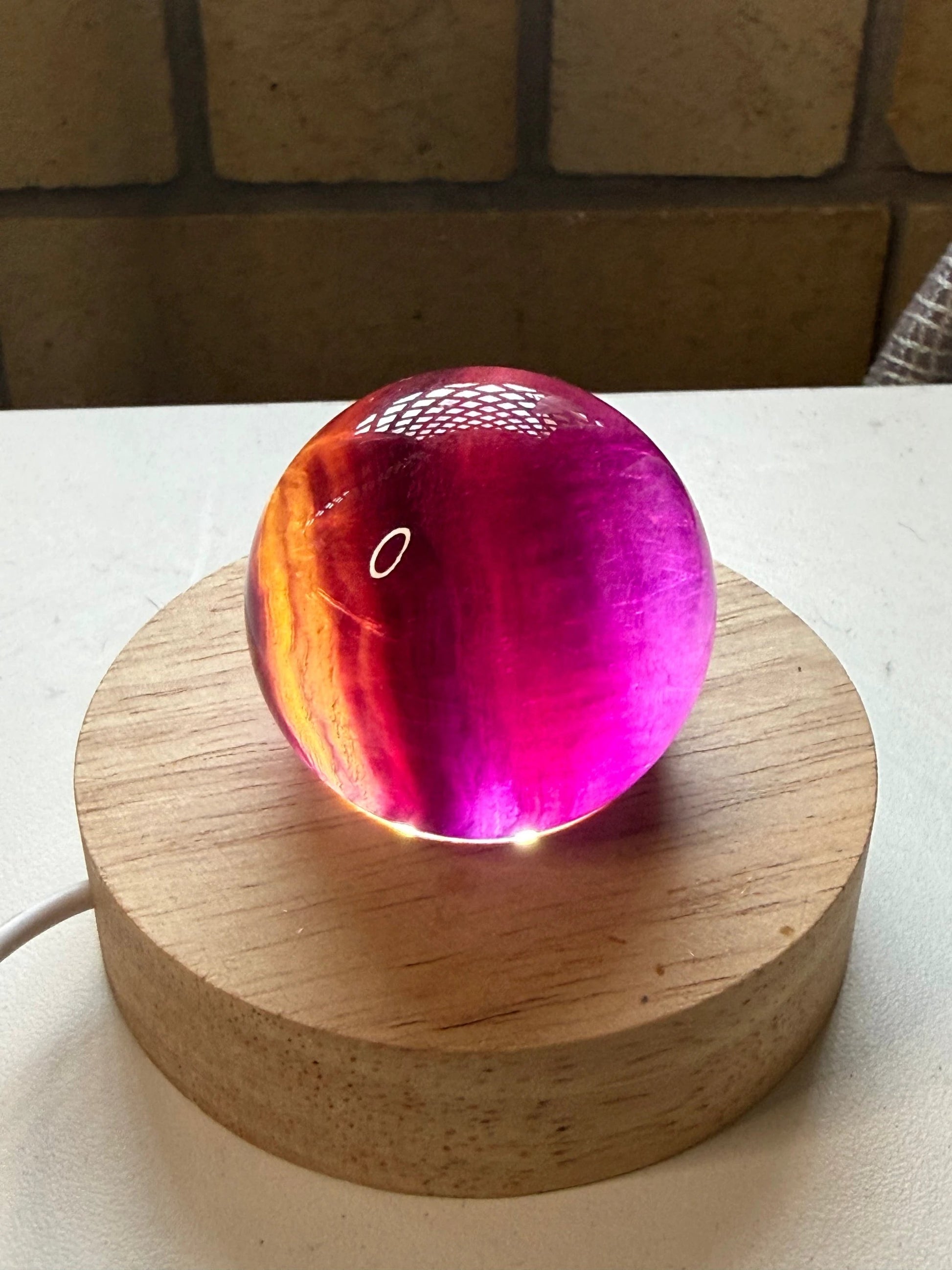 Flourite Sphere - 143g - 4.5cm by Heartstone Sanctuary