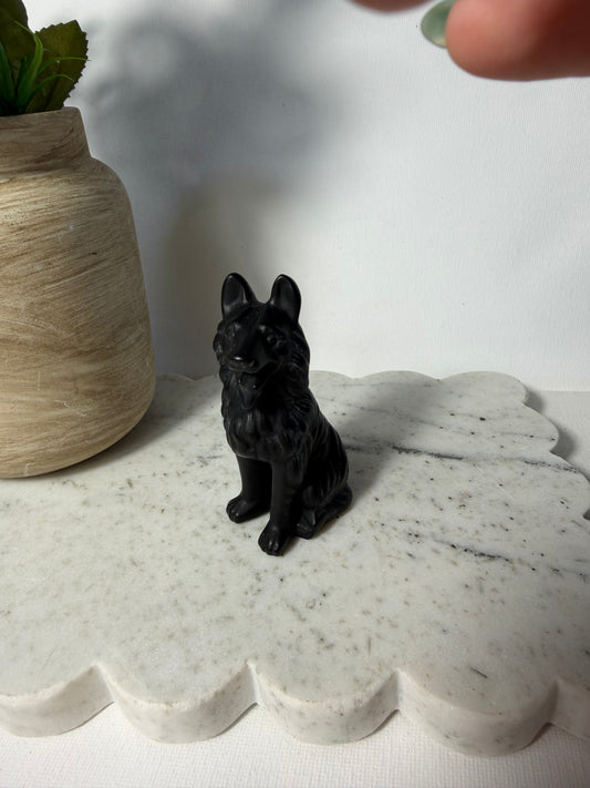 Black Obsidian Dog