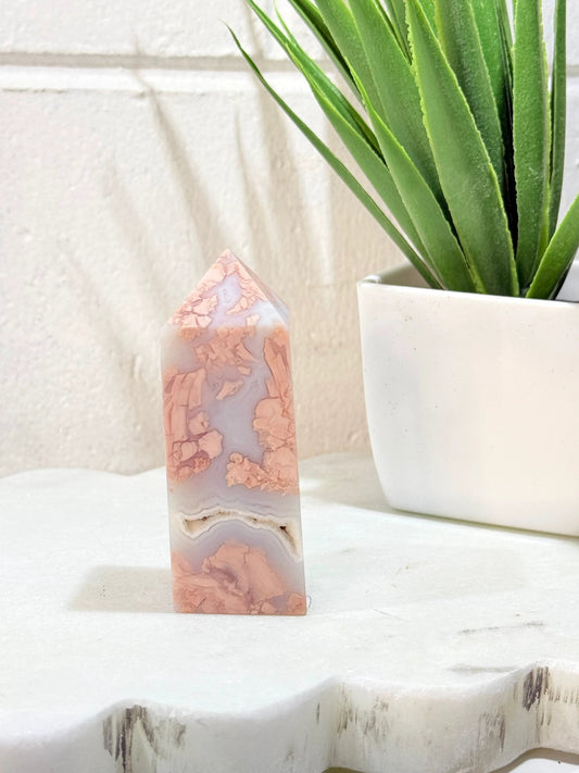 Candy Agate Point - Choose your own by Heartstone Sanctuary