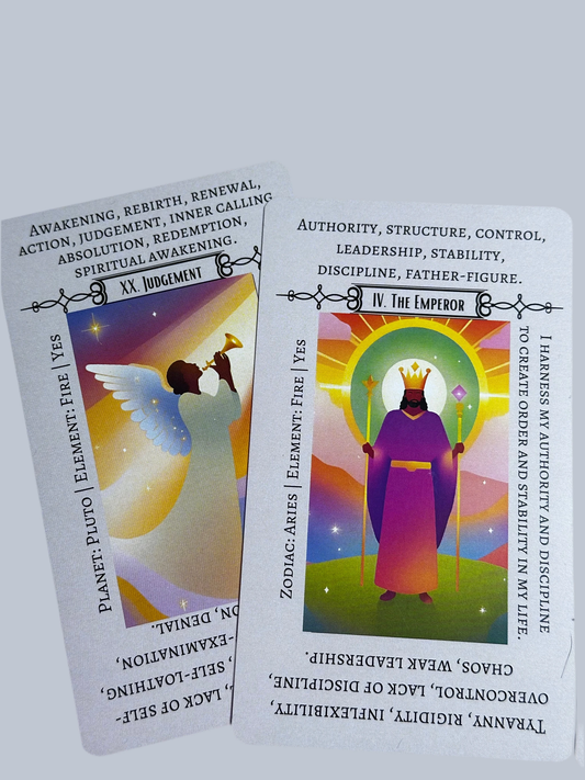 Cosmic Tarot Card Deck by Brewed Balance Essence