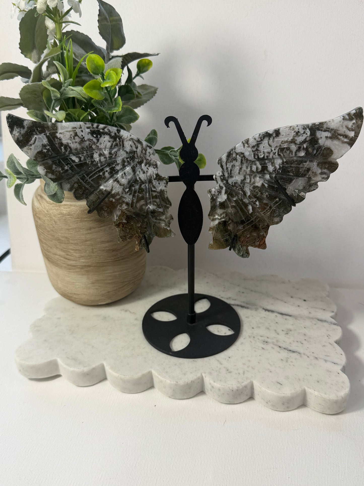 Moss Agate Wings