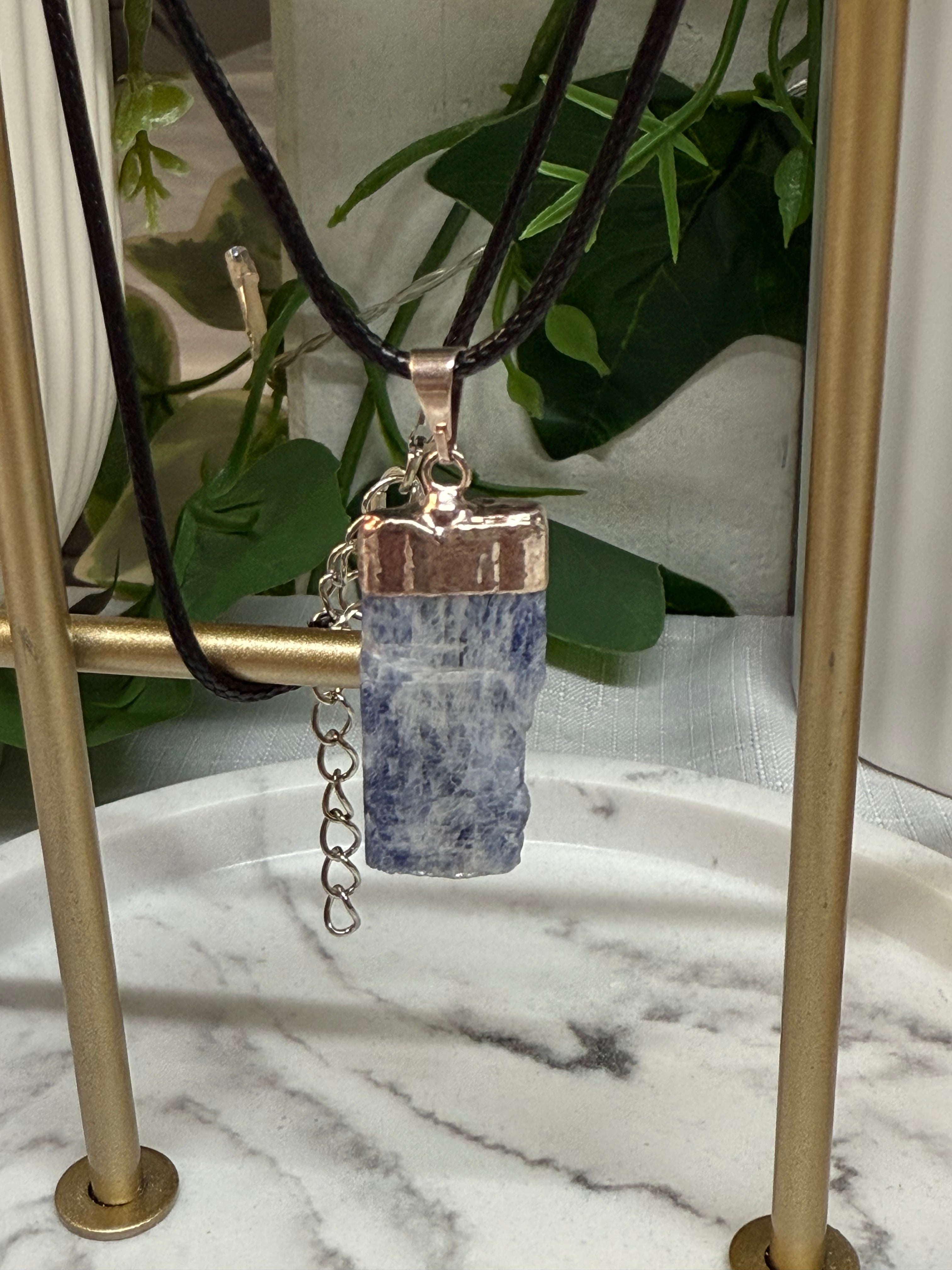 Blue Kyanite Pendant