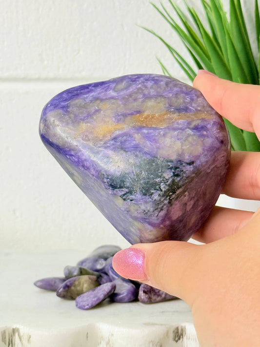 Charoite Freeform - 231g by Heartstone Sanctuary
