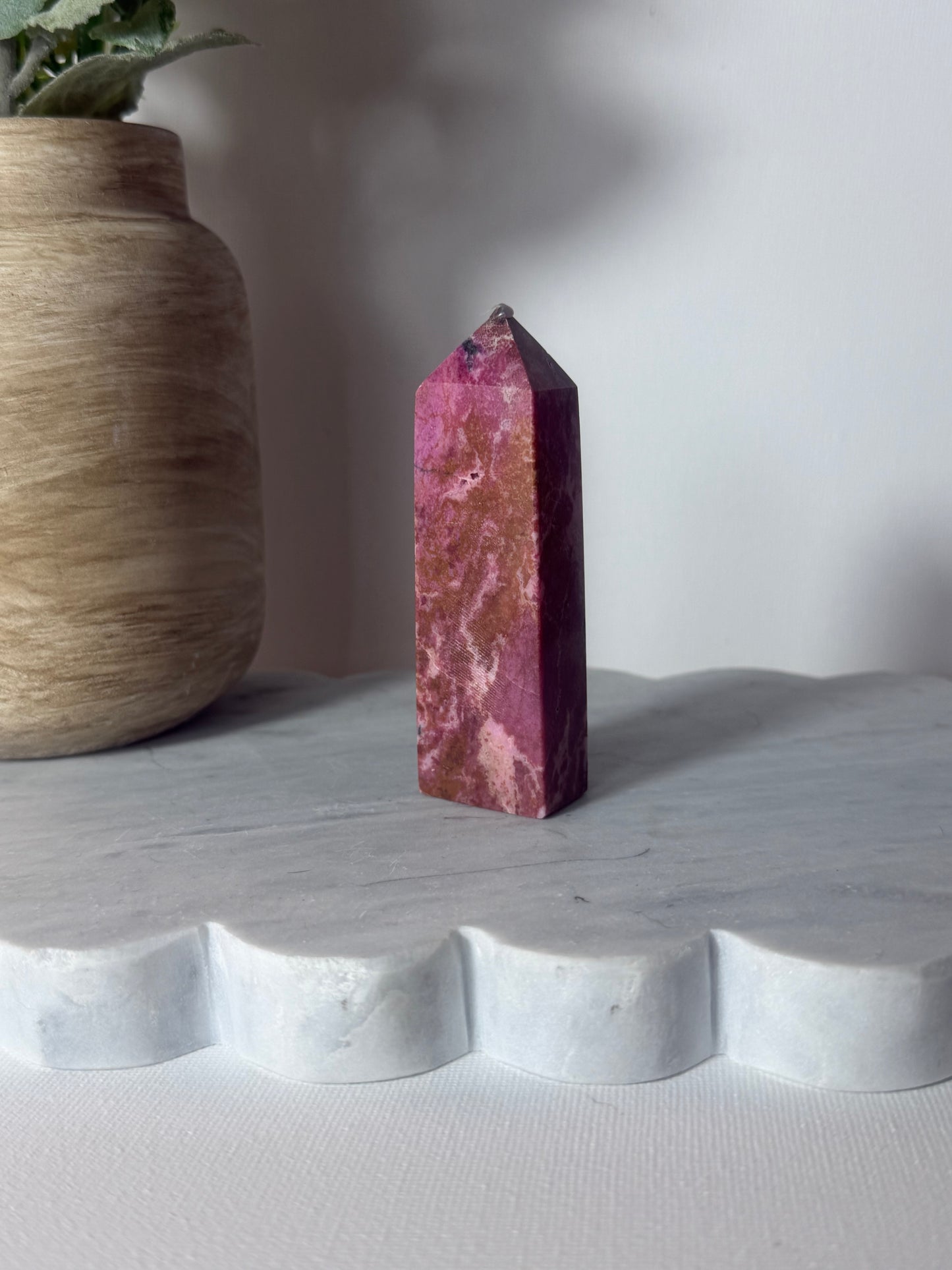 Cobalt Calcite Tower
