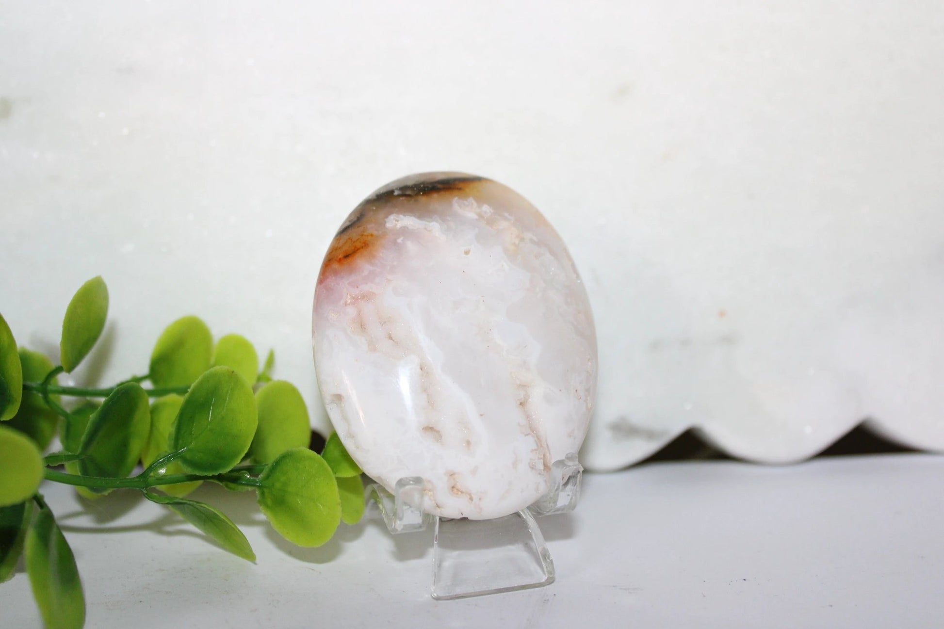 Pink Plume Agate by Heartstone Sanctuary
