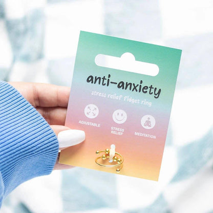 Anti-Anxiety Copper Fidget Ring by WONDER IMPORTS AUSTRALIA