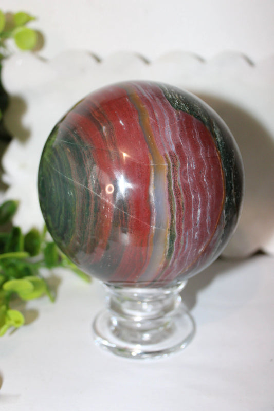 1.5kg Ocean Jasper Statement Sphere by Heartstone Sanctuary