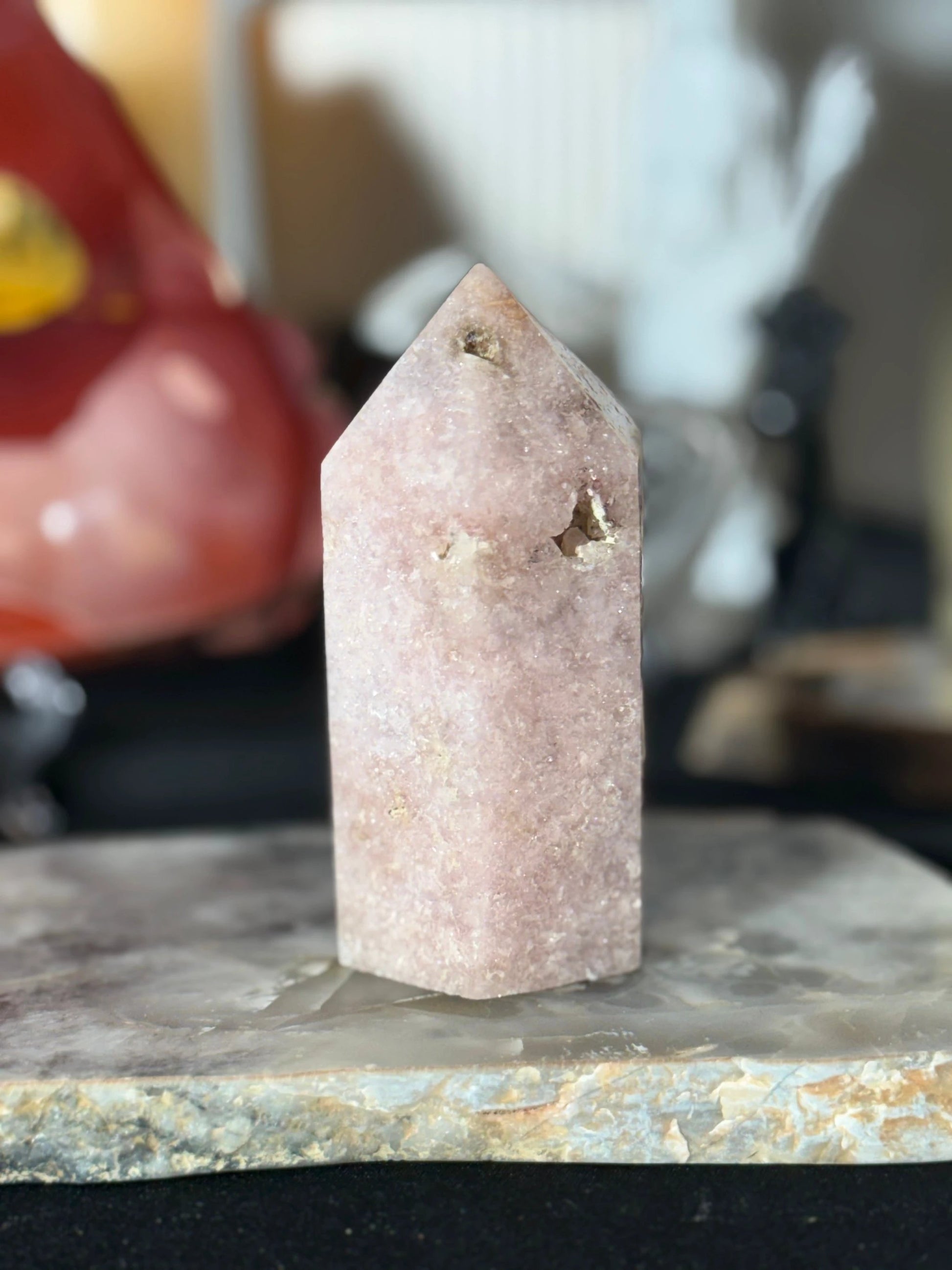 Pink Amethyst - 111A by Heartstone Sanctuary