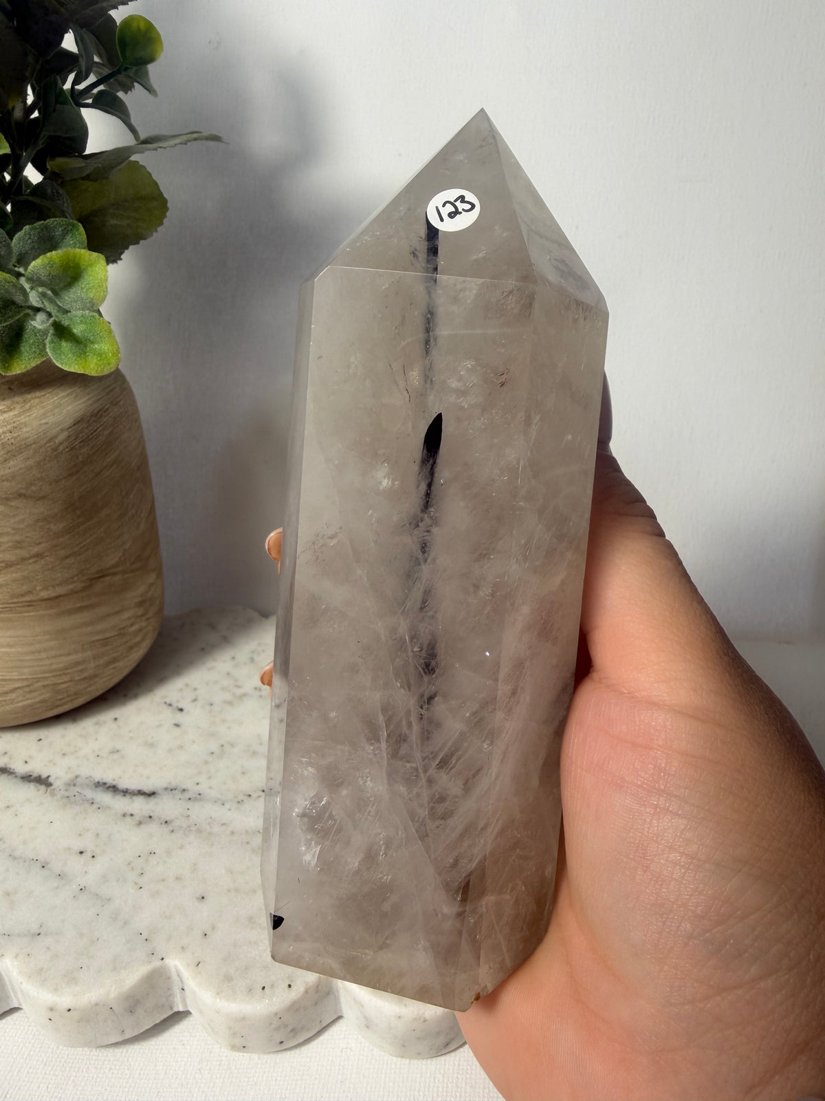 Tourmaline in Quartz Tower