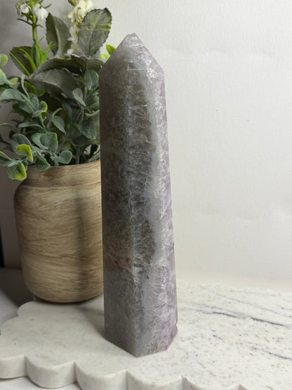 Imperfectly perfect Amethyst Smokey Tower