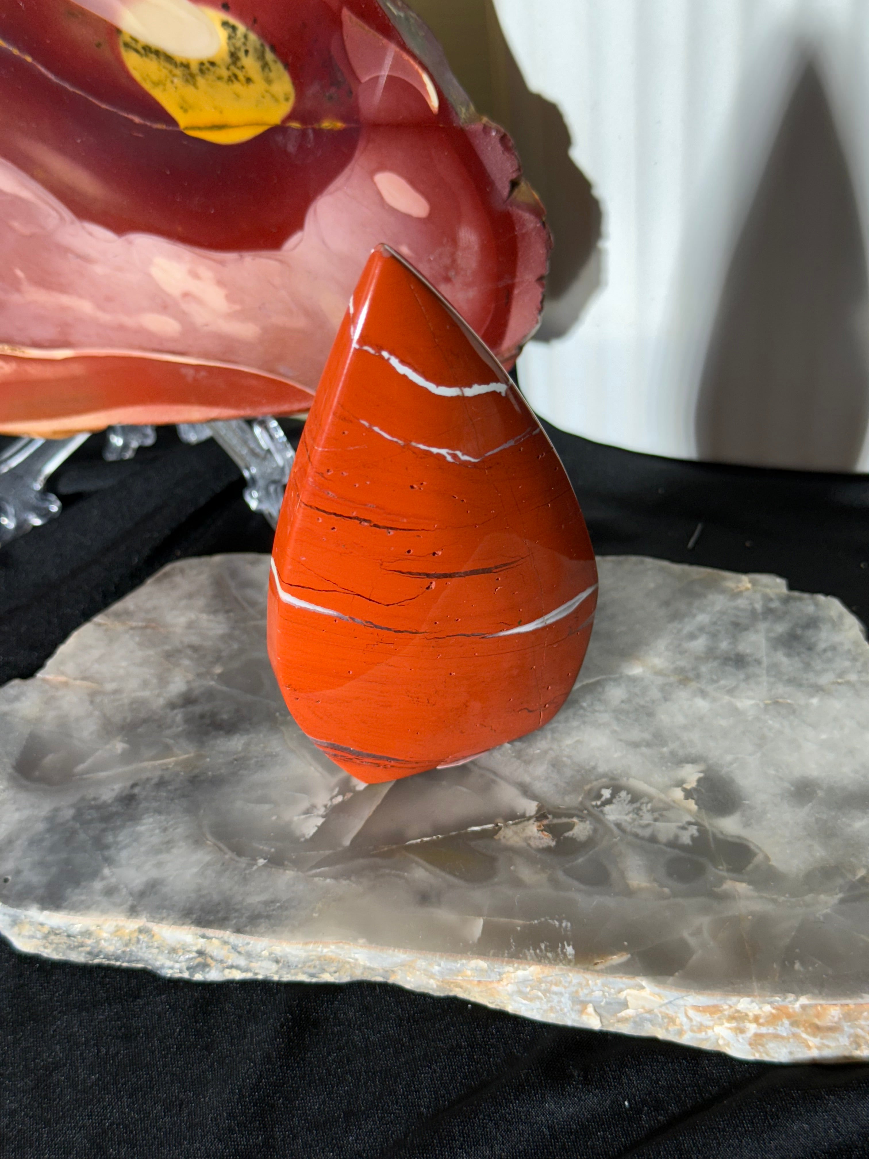 Red Jasper Teardrop - 36
