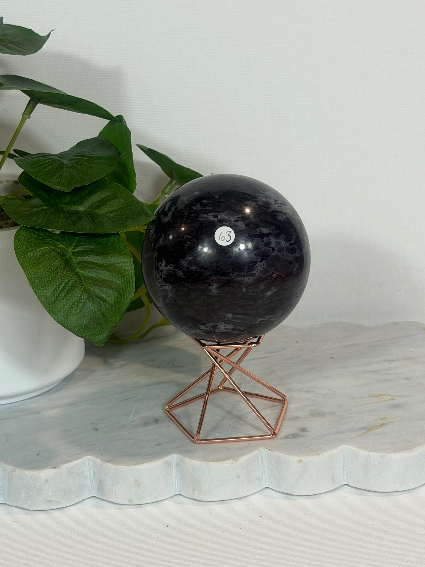 Gabbro Indigo Sphere