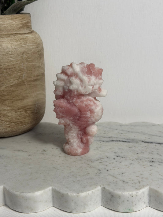 Pink Opal Seahorse