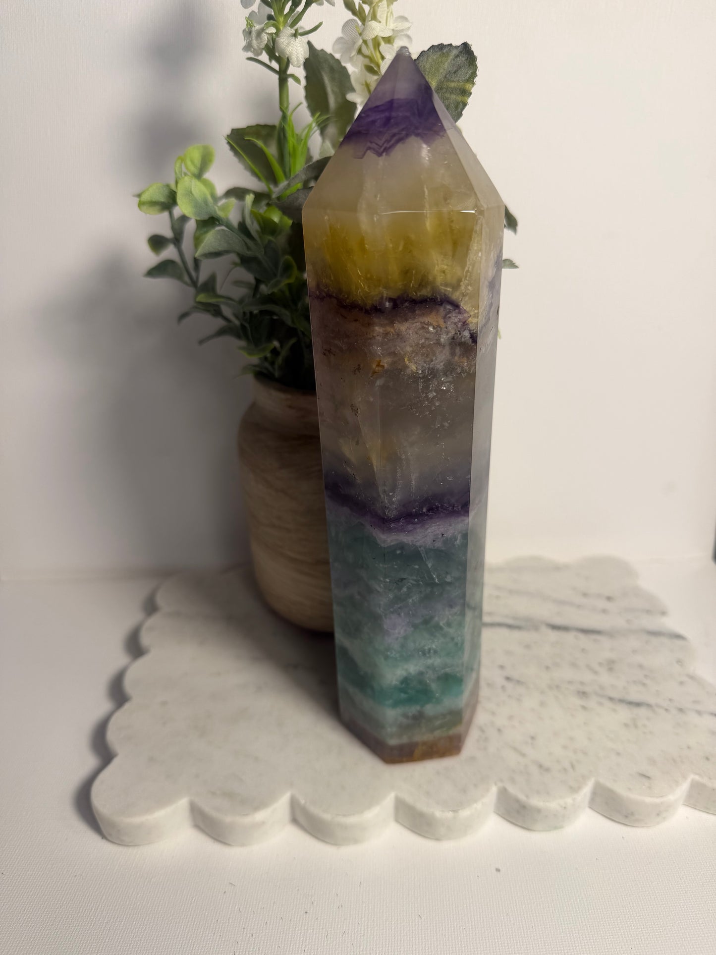 Fluorite Tower Rainbow