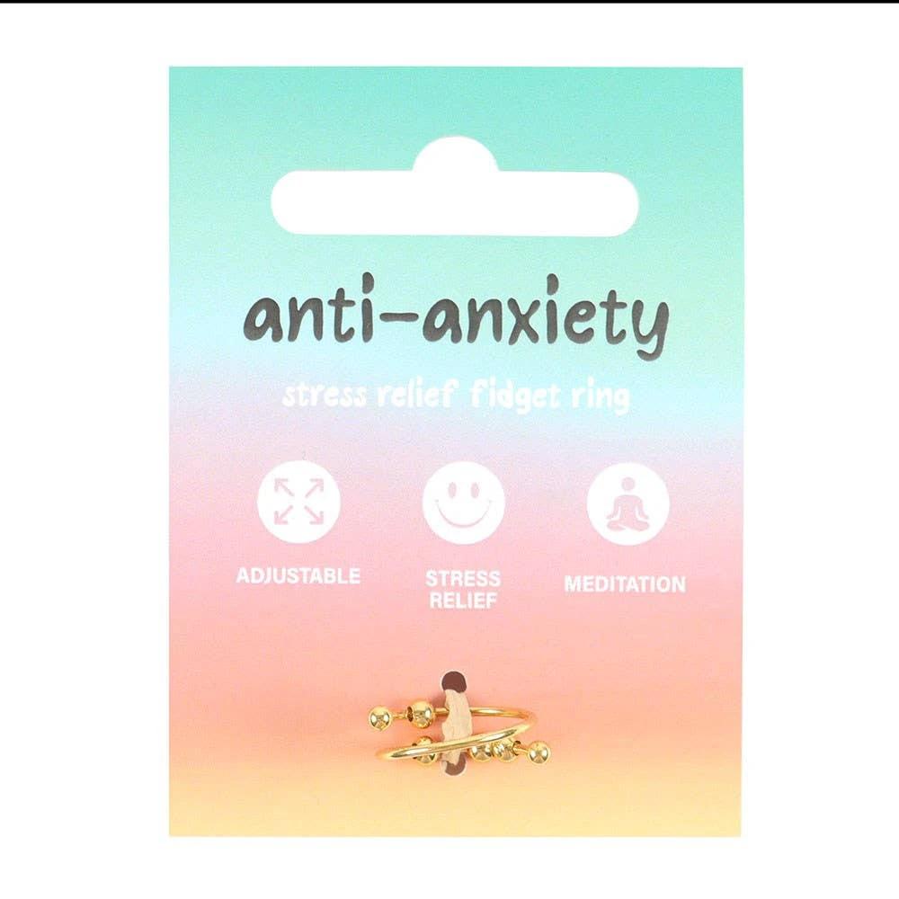Anti-Anxiety Copper Fidget Ring by WONDER IMPORTS AUSTRALIA