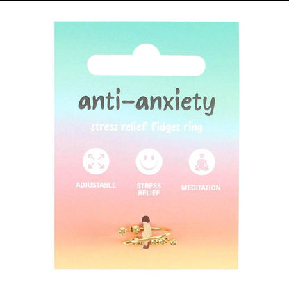 Anti-Anxiety Copper Fidget Ring by WONDER IMPORTS AUSTRALIA