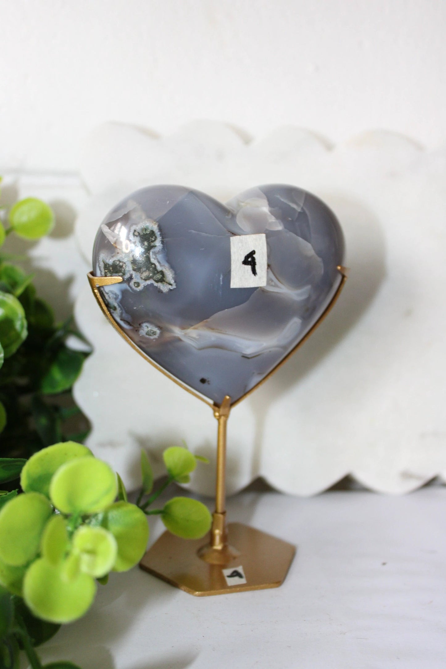 Moss Agate Heart by Heartstone Sanctuary