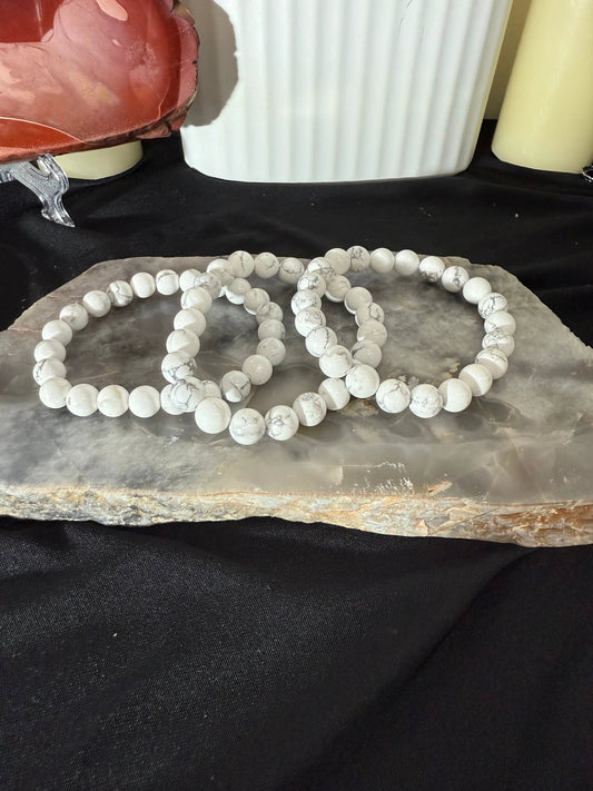 Howlite Bracelet by Heartstone Sanctuary