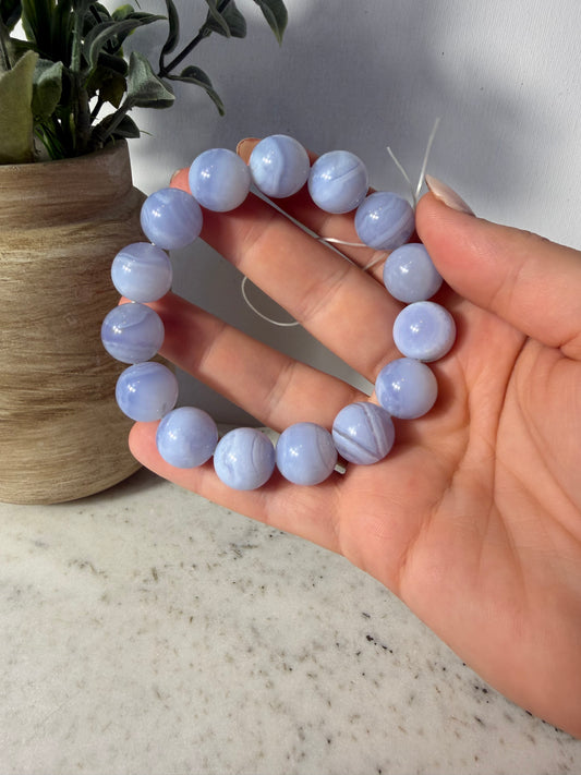 Blue Lace Agate Bracelet