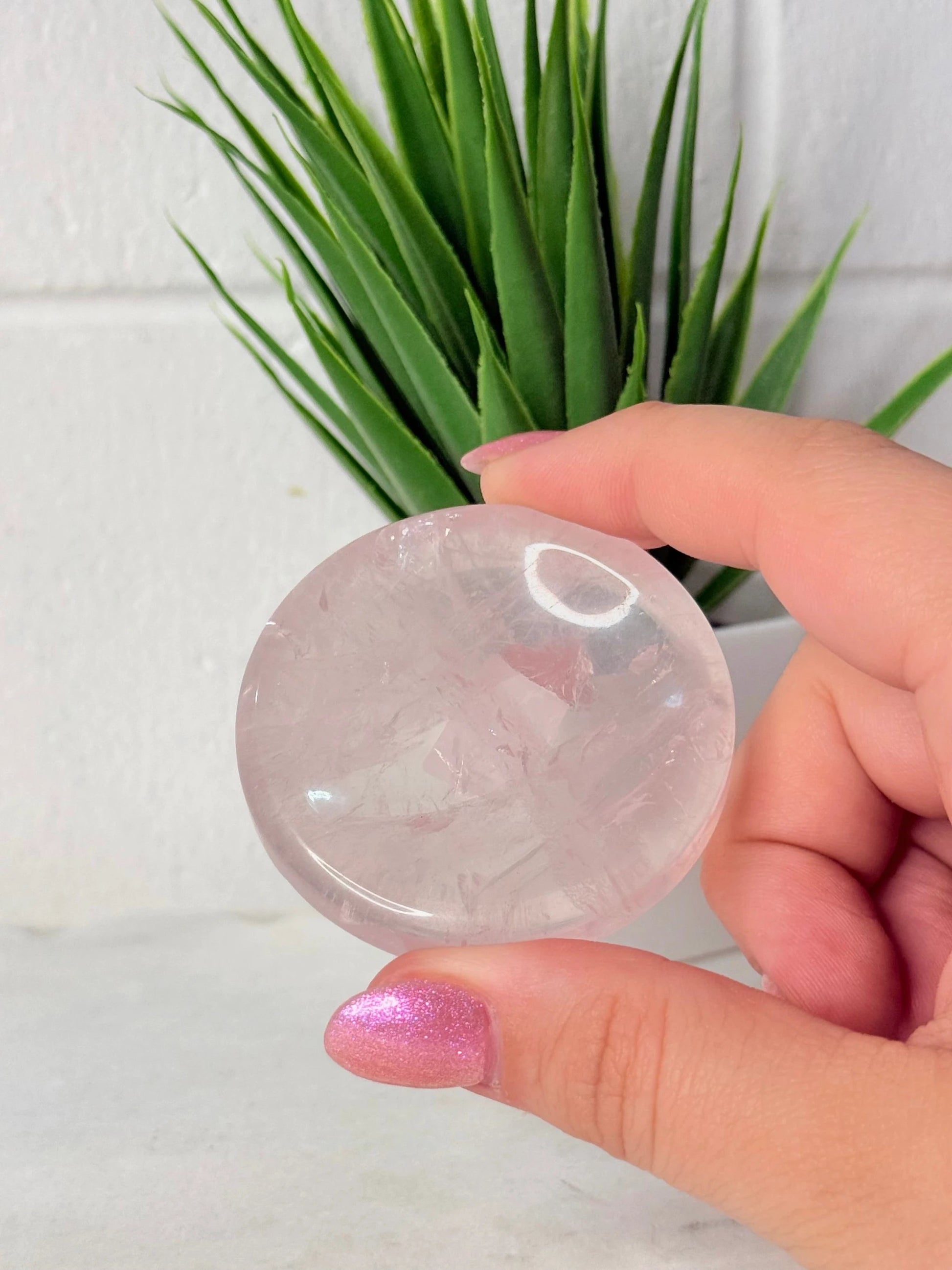 Rose Quartz Bowl - 60g - 5.5cm by Heartstone Sanctuary