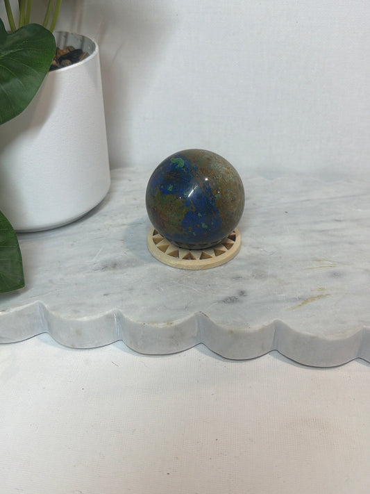 Phoenix Pine Stone Sphere