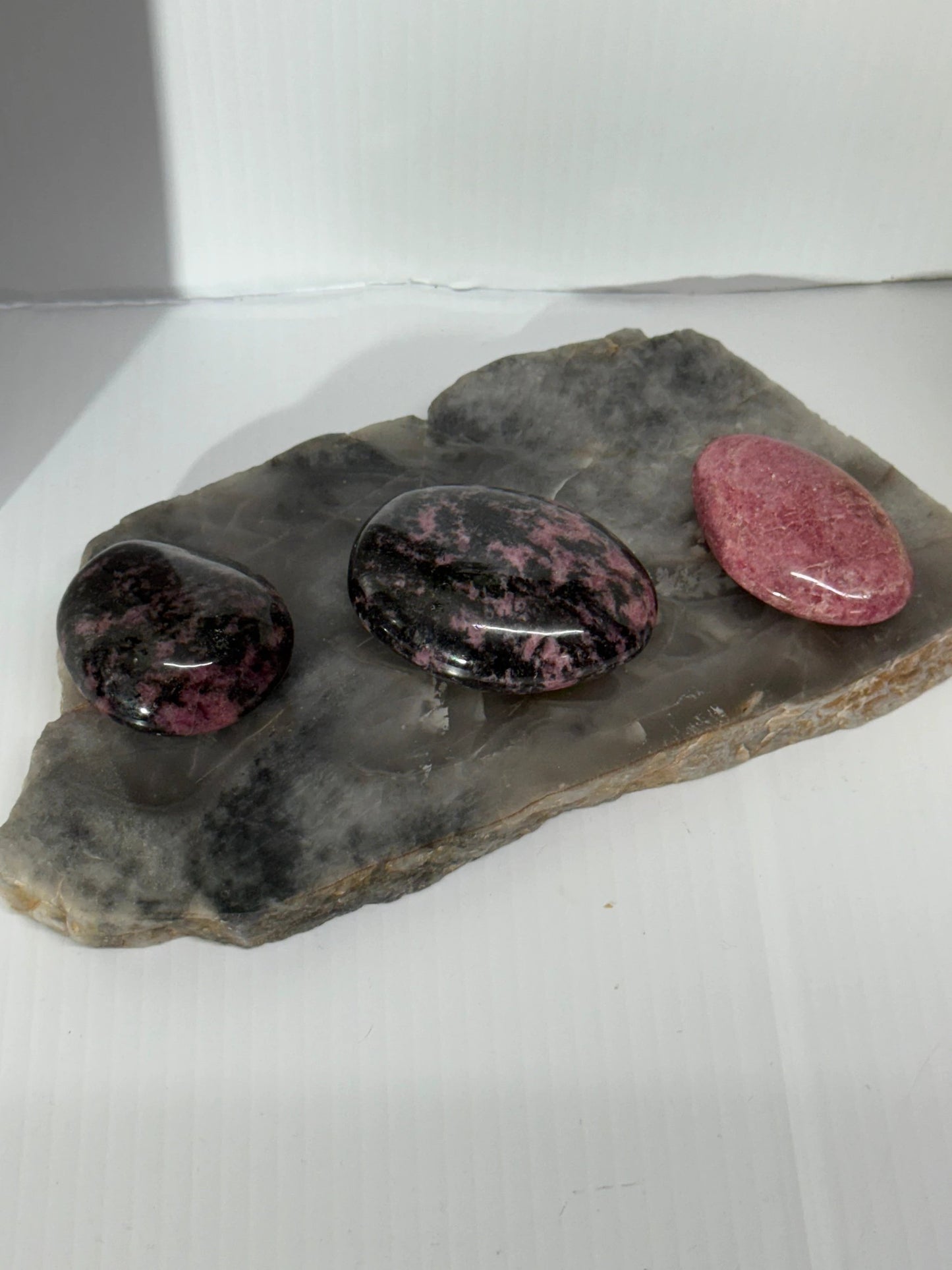 Rhodonite palm by Heartstone Sanctuary