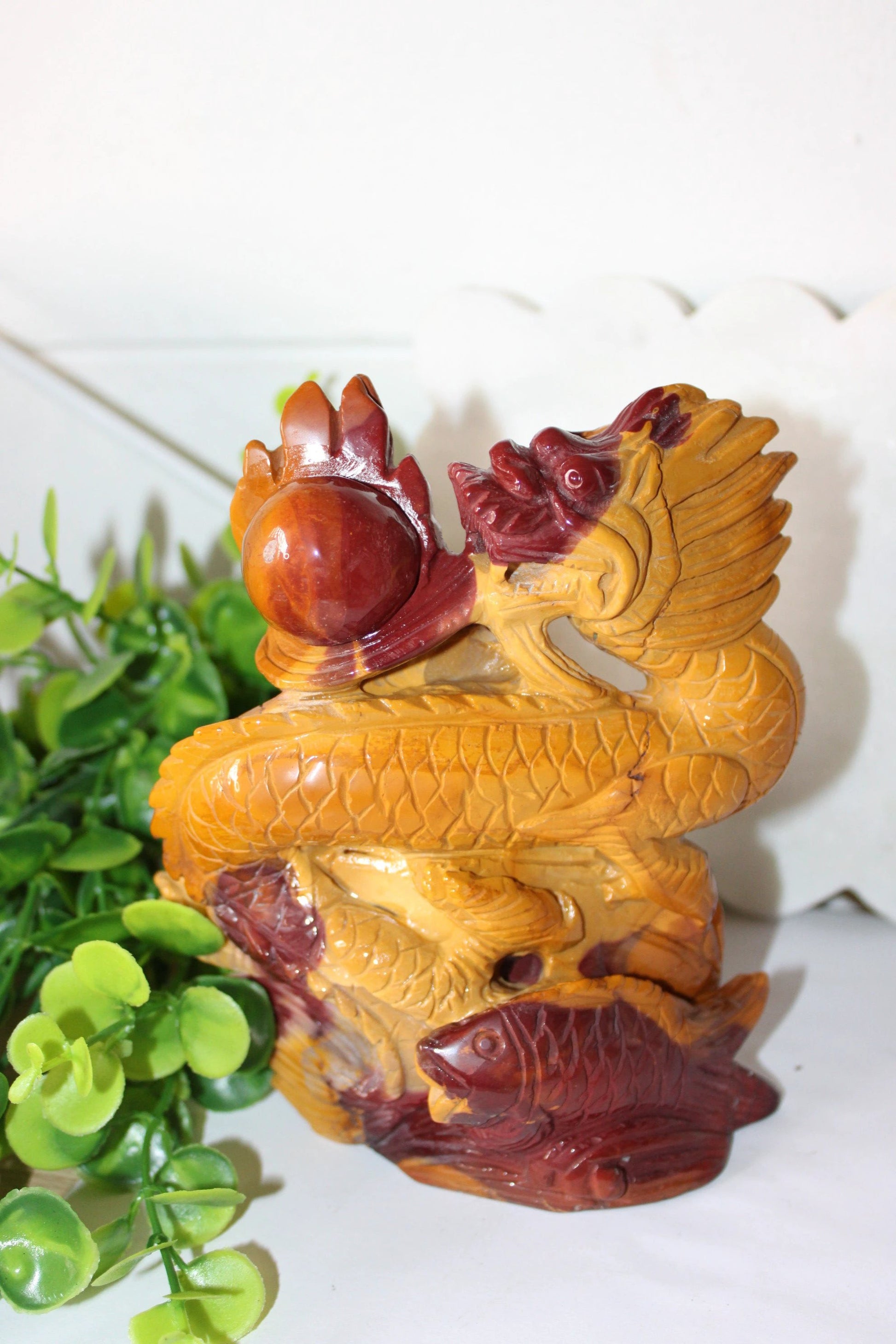 Mookaite Dragon Statement by Heartstone Sanctuary