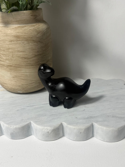Black Obsidian Dino