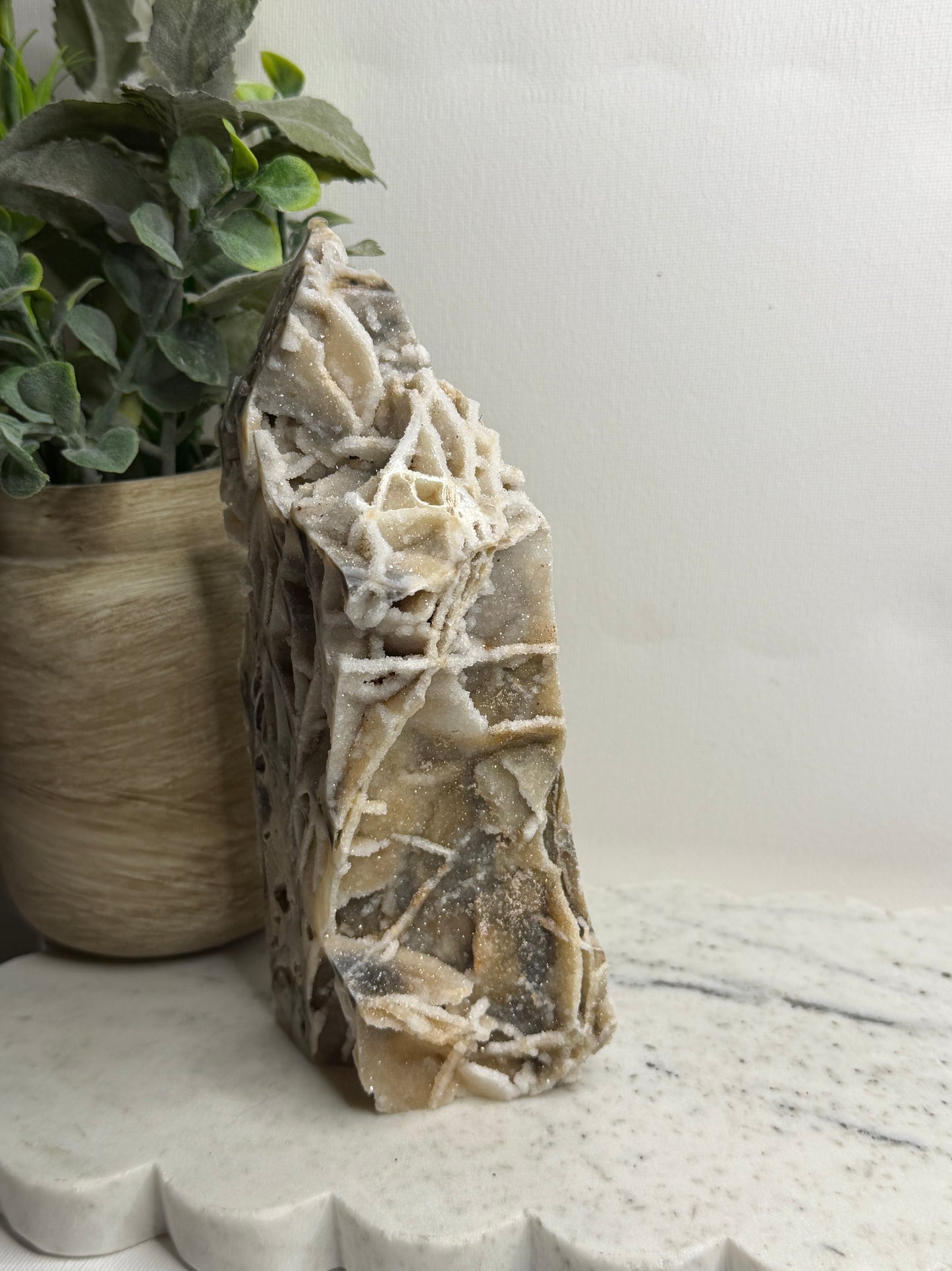 Sphalerite Druzy Tower