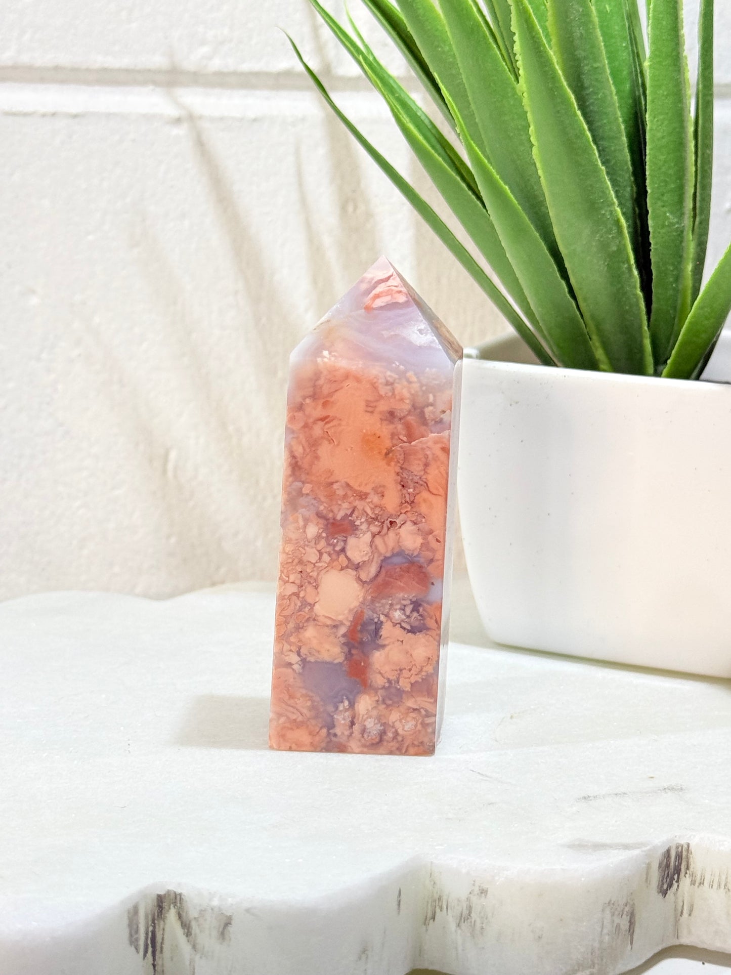 Candy Agate Point - Choose your own by Heartstone Sanctuary