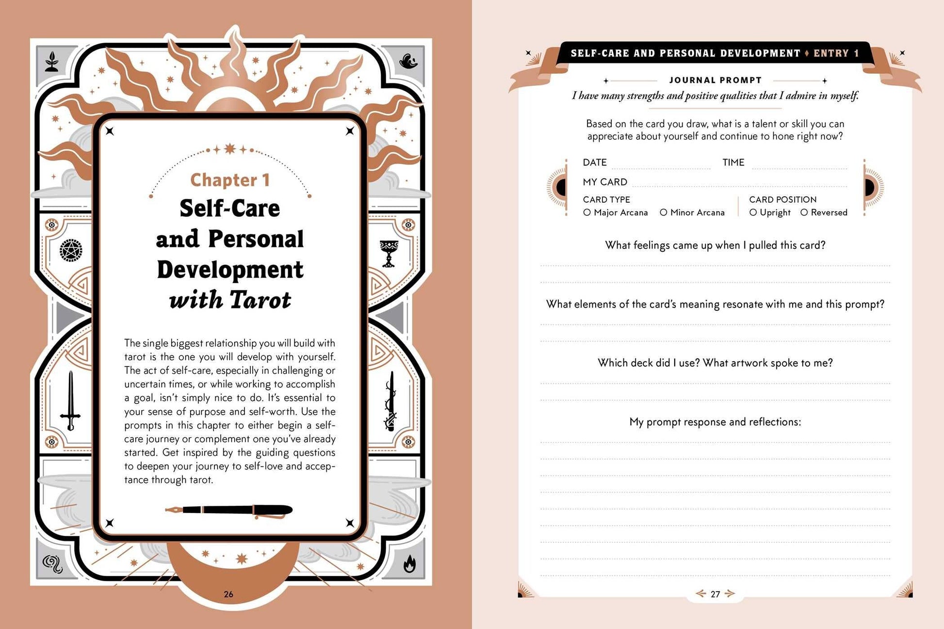 One Cards Tarot Journal (RRP $24.99) by WONDER IMPORTS AUSTRALIA