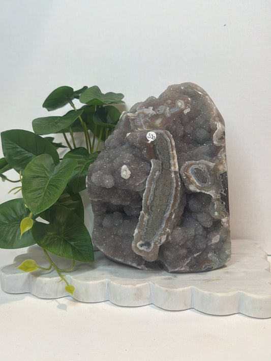 Amethyst Cutbase Stalactite 2.4g