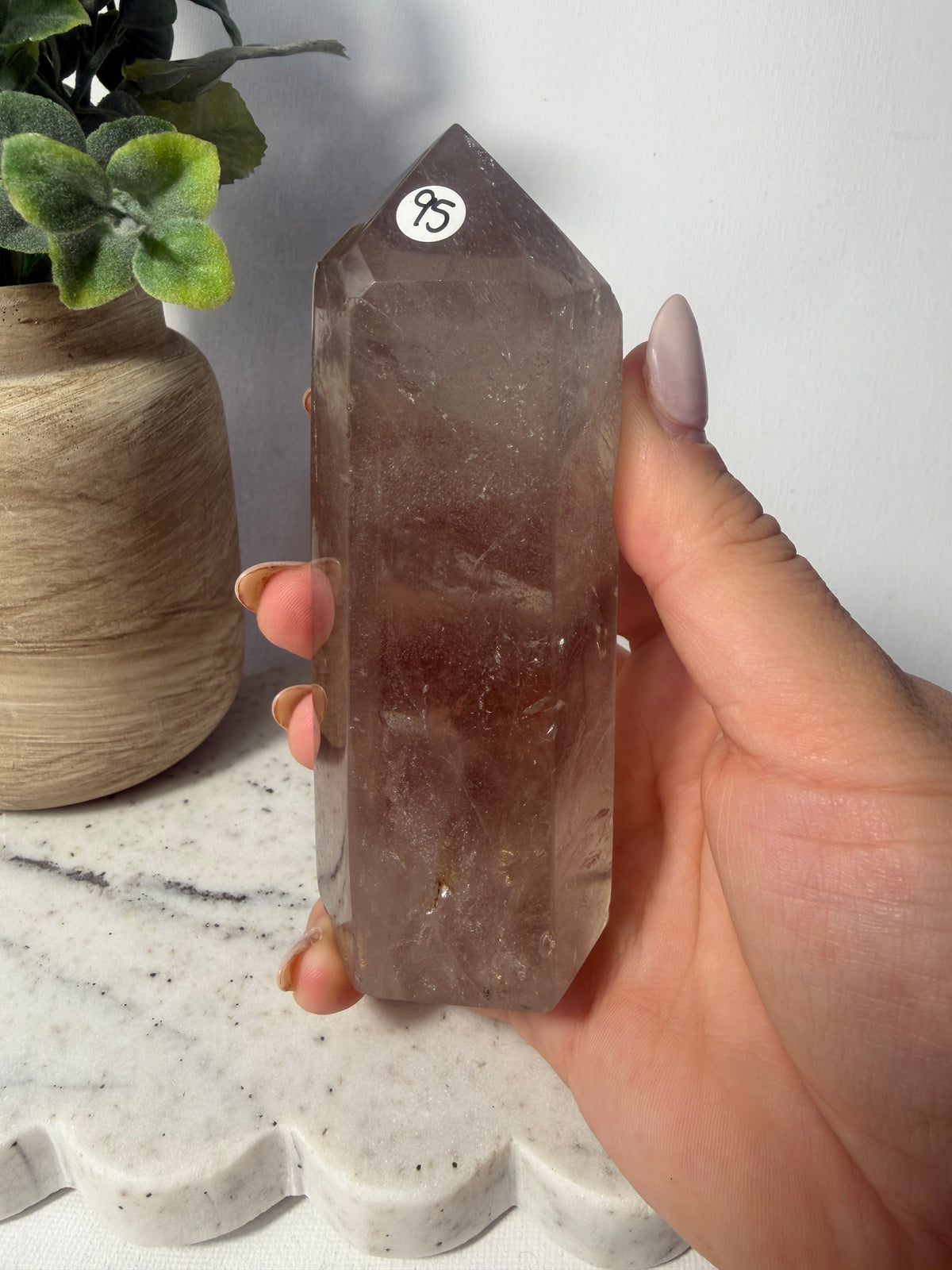 Smokey Quartz Tower