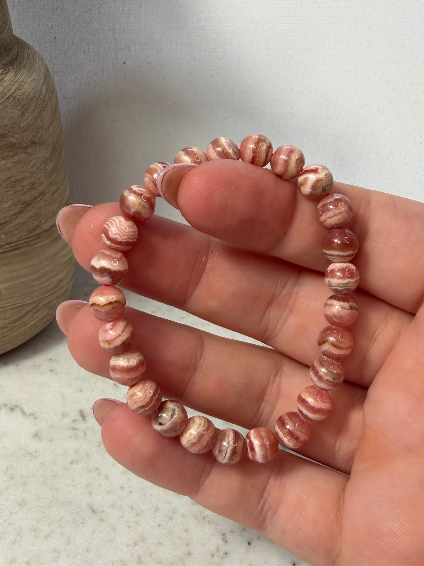 Rhodochrosite Bracelet
