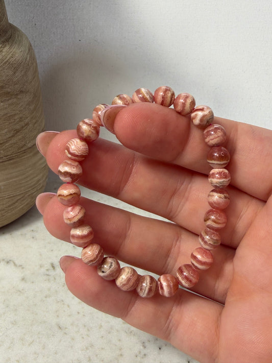 Rhodochrosite Bracelet