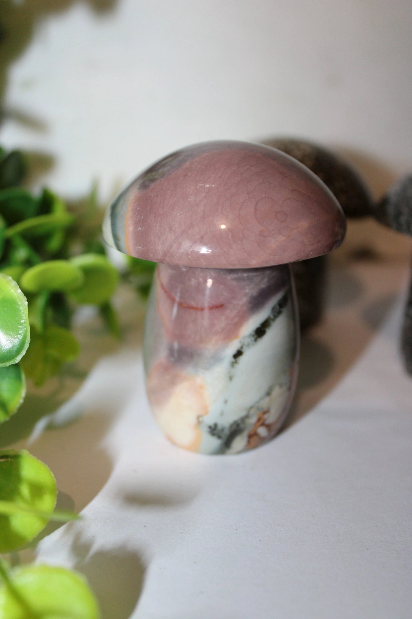 Ocean Jasper Mushroom by Heartstone Sanctuary