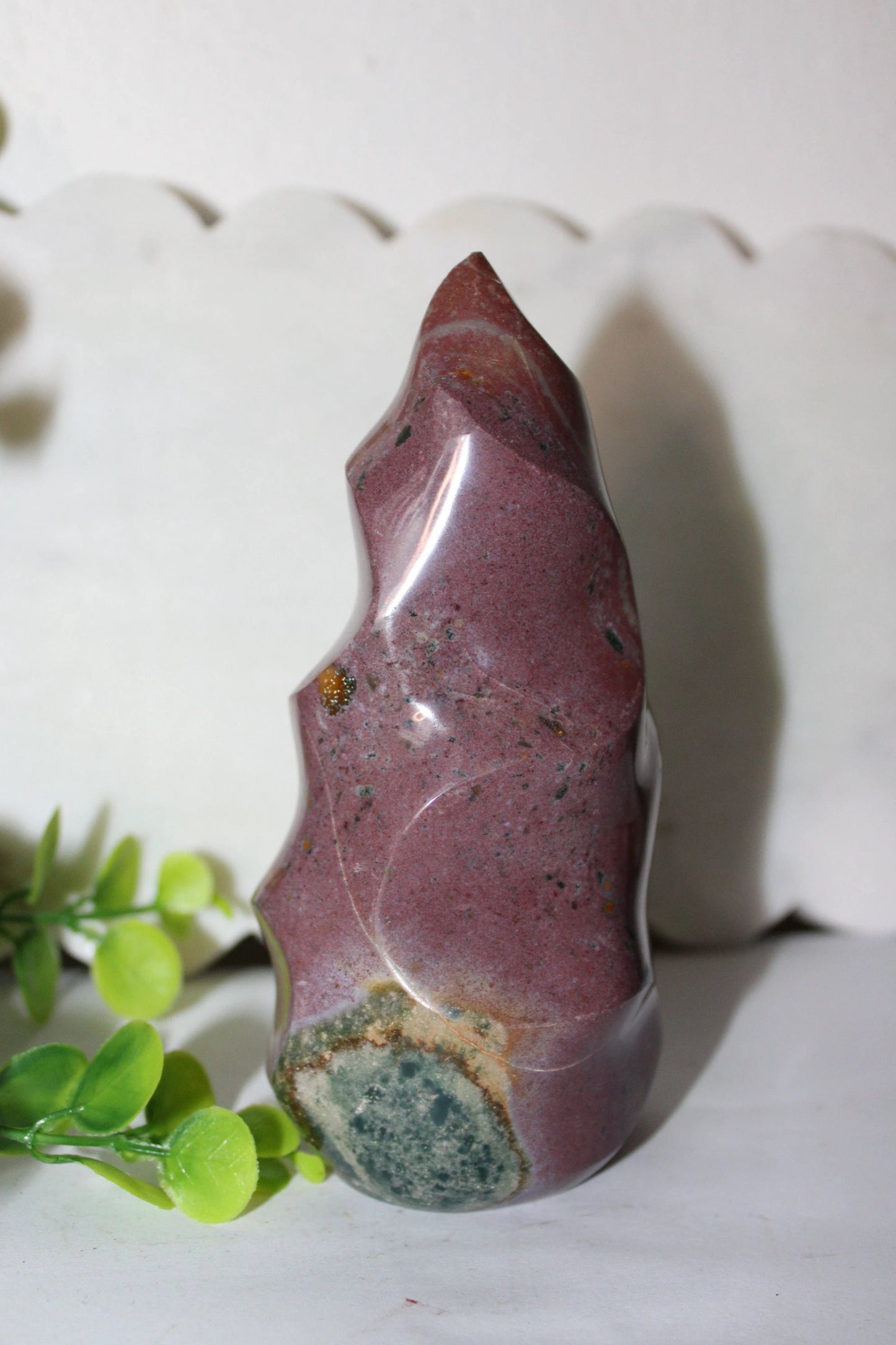 Ocean Jasper Flame by Heartstone Sanctuary